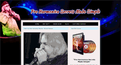 Desktop Screenshot of harmonicamadesimple.com