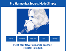 Tablet Screenshot of harmonicamadesimple.com